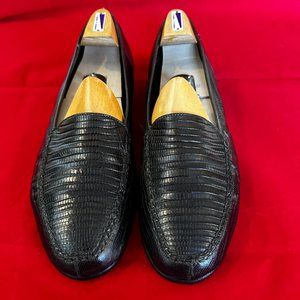 Bennis & Edwards Lizard Skin Loafers